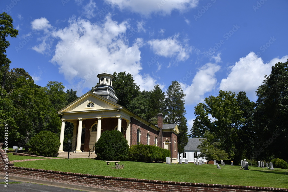 Fototapeta premium Grace Episcopal Church, Bremo Bluff, Virginia