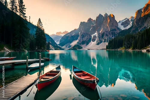 boats on lake © Adeel