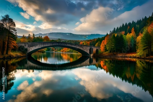 bridge over the river