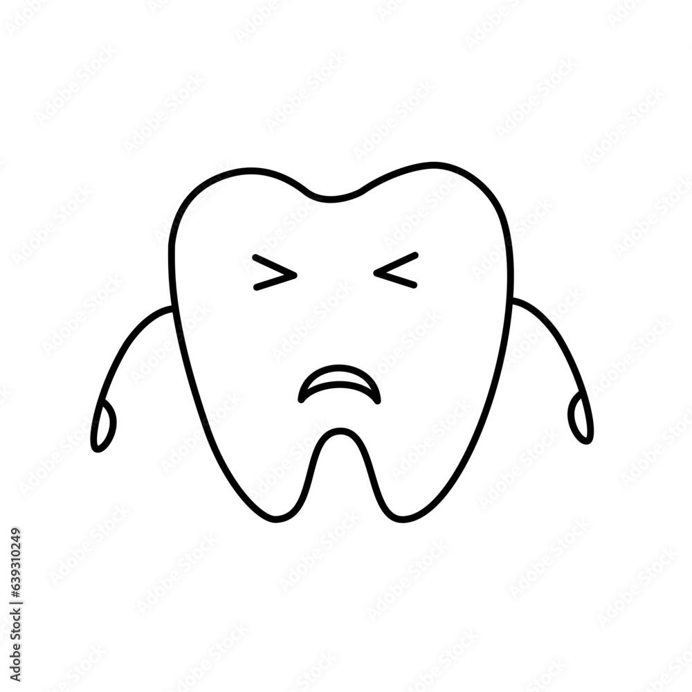 tooth emoji icon tooth emoji icon