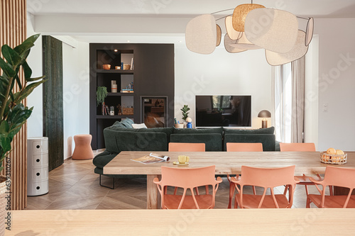 Intérieur d'une maison moderne