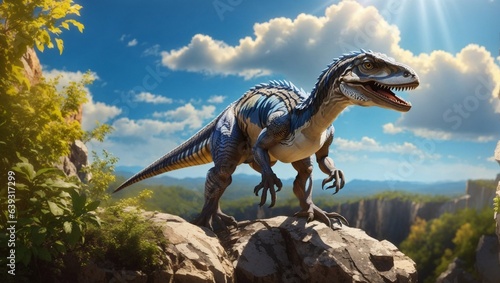 tyrannosaurus dinosaur 3d render © Love Mohammad