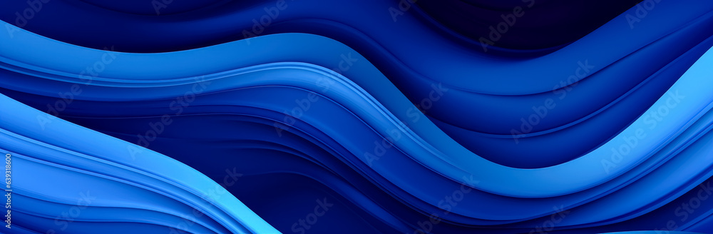 Dark blue background with a blue waves design, in the style of minimalistic geometric, digital blue neon banner. Dark blue background with a blue waves design, in the style of minimalistic geometric, digital blue neon banner.