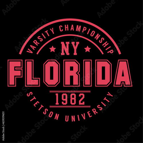 Graphic design ny florida for t-shirt, graphic design alphabet, numbers and typography for shirt and print.