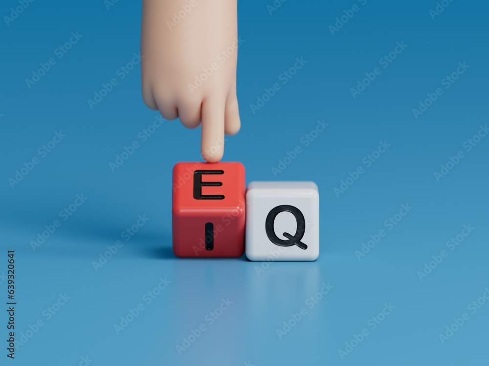 Hand turns a dice and changes the expression Hand turns a dice and changes the expression