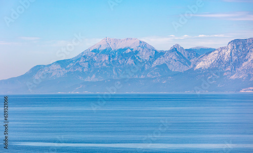 Sea mountains in Turkey. Nature © schankz