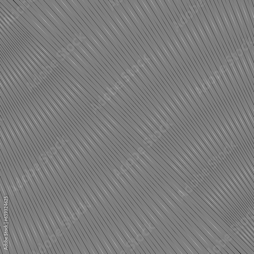 Diagonal striped illustration. Repeated black lines on white background. Surface pattern design with linear ornament. Disco lights motif. Stripes wallpaper. Digital paper for web designing. Vector art