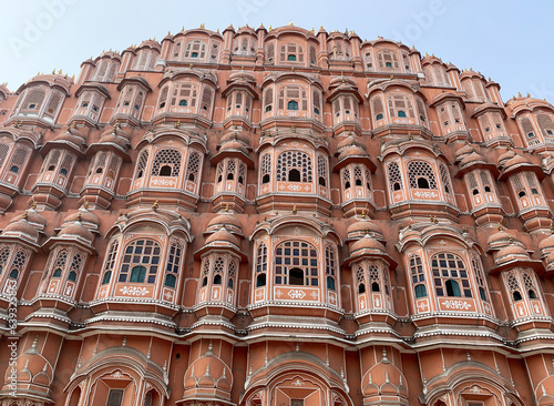 The Hawa Mahal. Built to take cover from scorching heat of Rajasthan Desert 