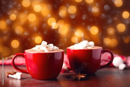 Festive Hot Chocolate Scene