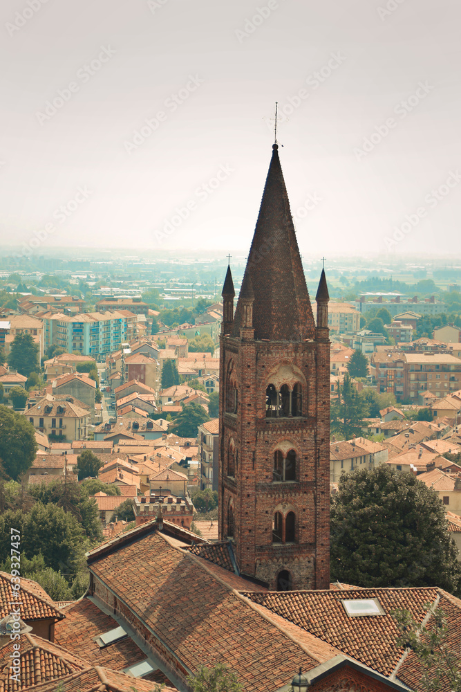 panorama of the city of Rivoli