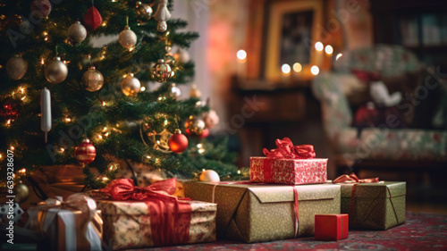 Magical Moments: Christmas Tree and Gifts
