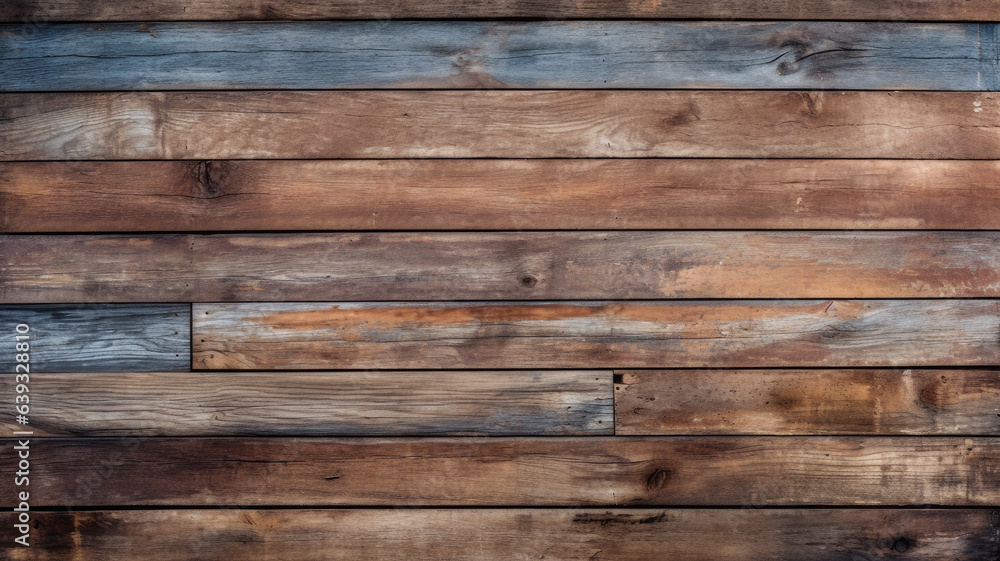Rustic Charm: Old Boards Wall Texture