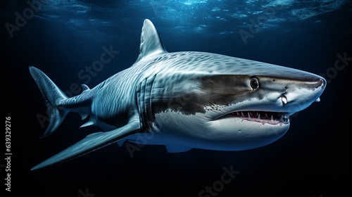 shark in the sea