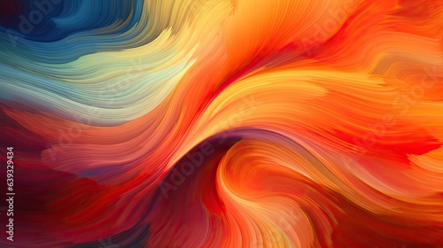 Abstract and colorful artistic painting. Generative AI