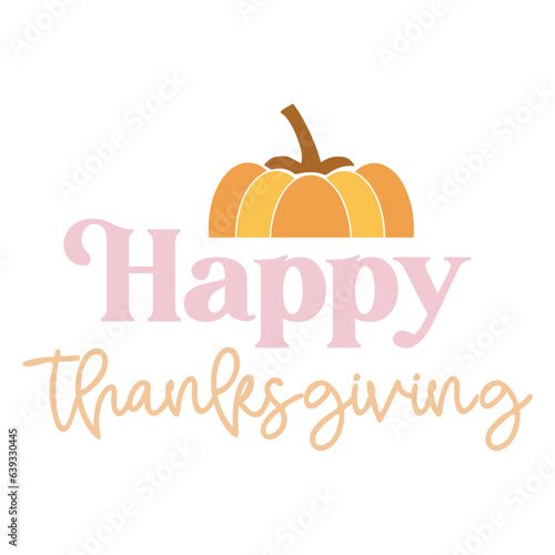 Thanksgiving Typography T-shirt Design