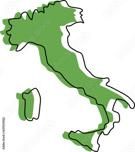 italy map, italy vector, italy outline, italy