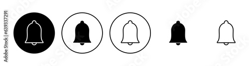 Bell Icon set. Notification icon for your web site design