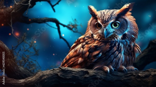 owl on a branch
