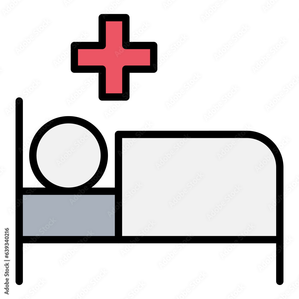 Fototapeta premium Patient icon