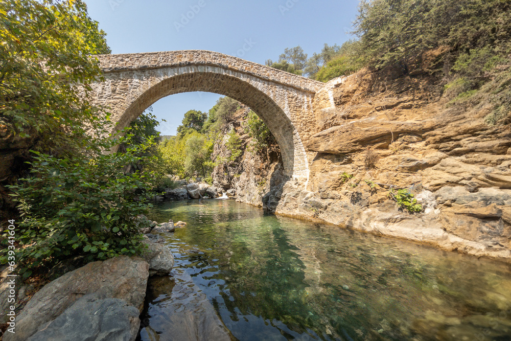 Bridge of The Mıhlı Waterfall, Ayvacik, Canakkale