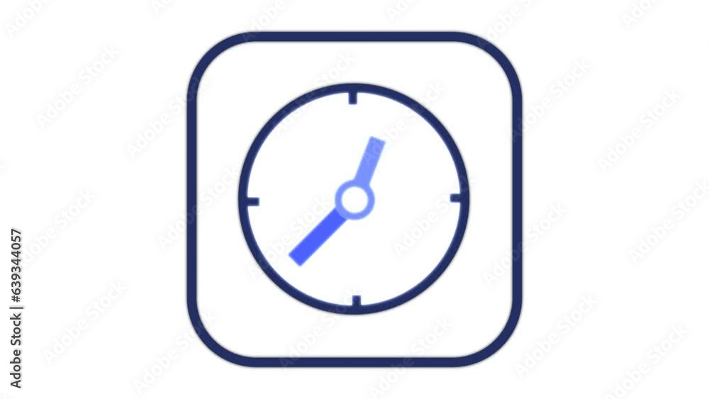 Alpha transparent motion graphics icon animation. 2D transparent motion. 