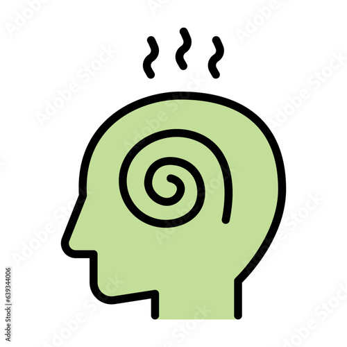 Tired, headache icon