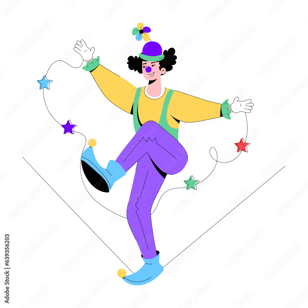Fototapeta premium Joker Trick