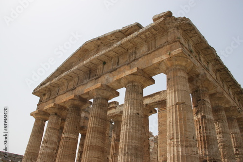 dettaglio del Tempio di Paestum