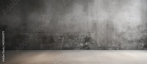 Polished concrete texture on a dirty blurry cement floor