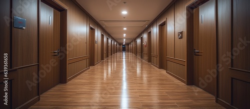 Slika na platnu Hotel room with a closet in the corridor