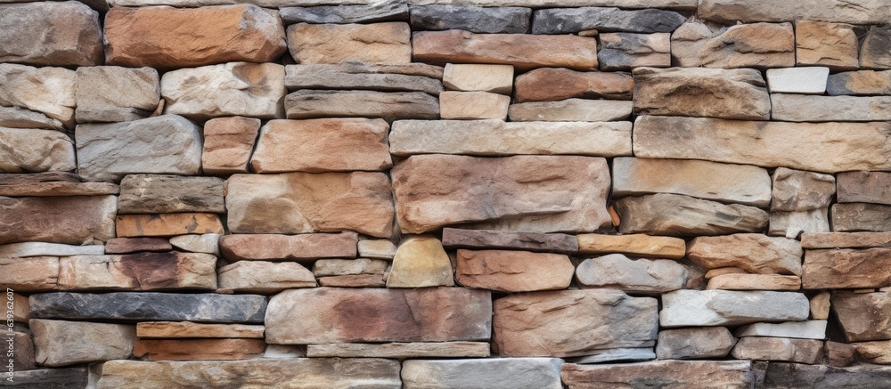 Background texture of a stone wall