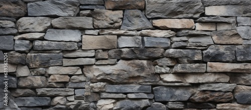 Surface of stone wall