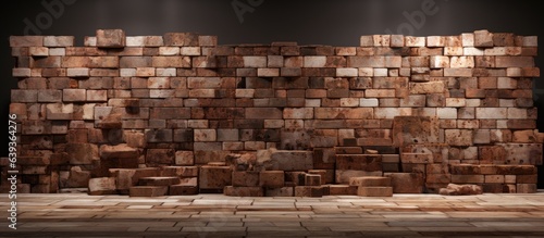 Highly durable and neatly arranged bricks