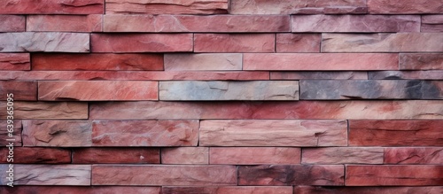 Versatile texture of vintage quartzite bricks for all creative uses