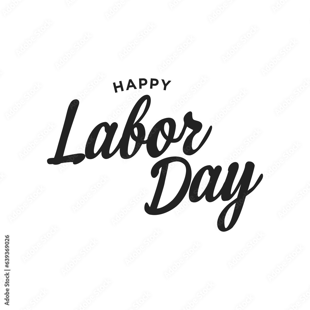 Labor Day Holiday Sign, Happy Labor Day, American Holiday, Labor Day Banner, Holiday Background, Labor Day Poster, Vector Illustration Background