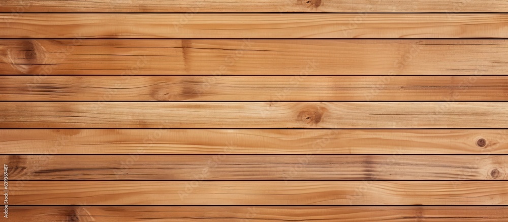 Fototapeta premium Seamless brown wood texture for interior design