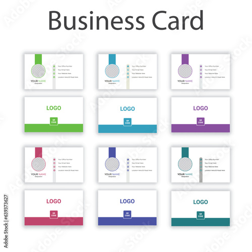 Corporate Business Card design template