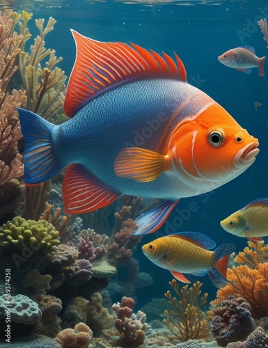 fish in aquarium © Haroon