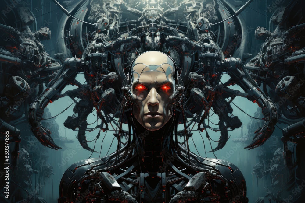 Witness the collision of steampunk and AI in this poster, where clockwork mechanisms are transformed by artificial intelligence into a symphony of intricate, kinetic art. Witness the collision of steampunk and AI in this poster, where clockwork mechanisms are transformed by artificial intelligence into a symphony of intricate, kinetic art.