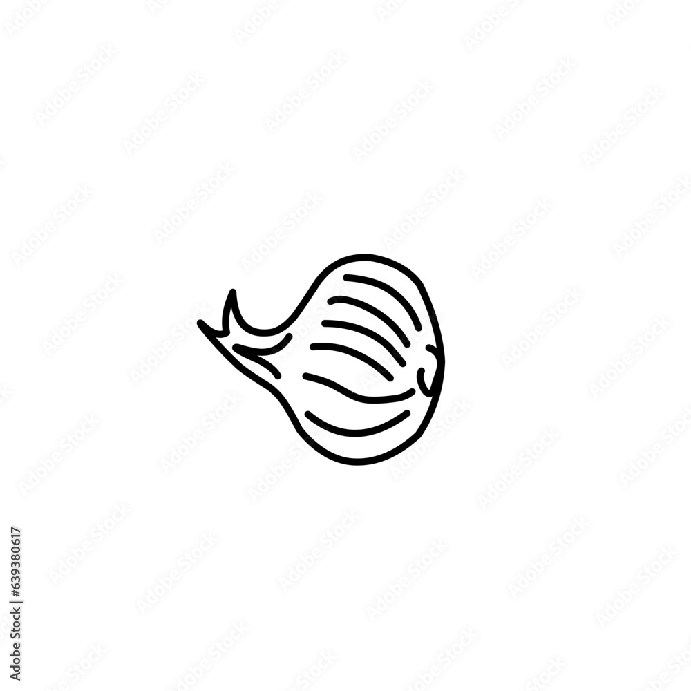 Doodle Vegetable Element Doodle Vegetable Element