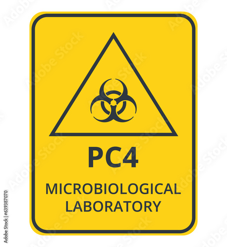 PC4 Microbiological Laboratory Symbol
