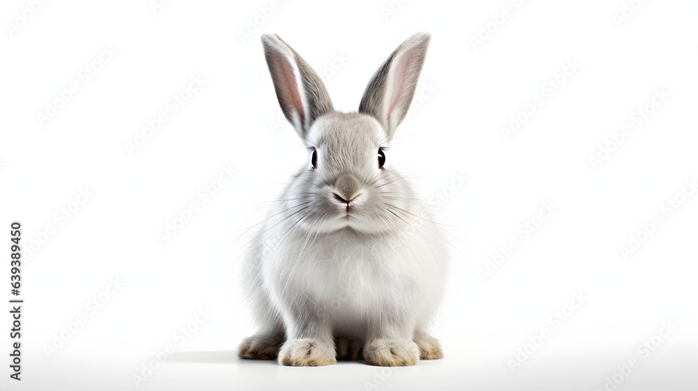 Rabbit on white background Rabbit on white background