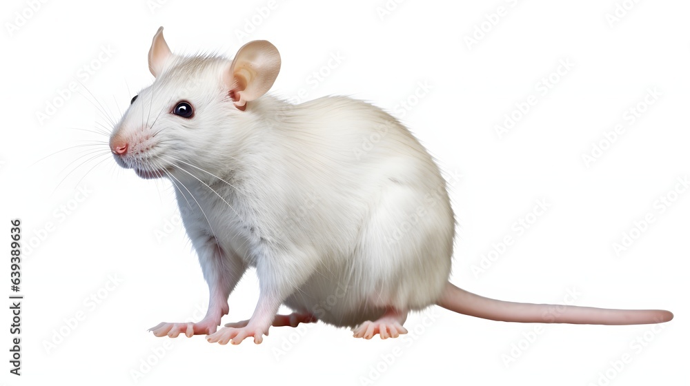 Rat on white background Rat on white background