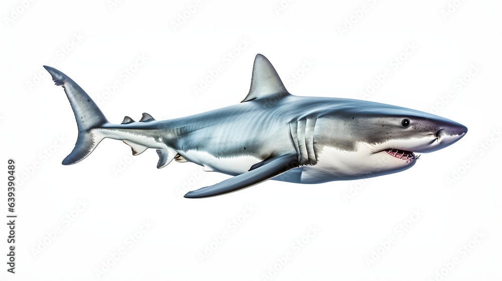 Shark on white background Shark on white background