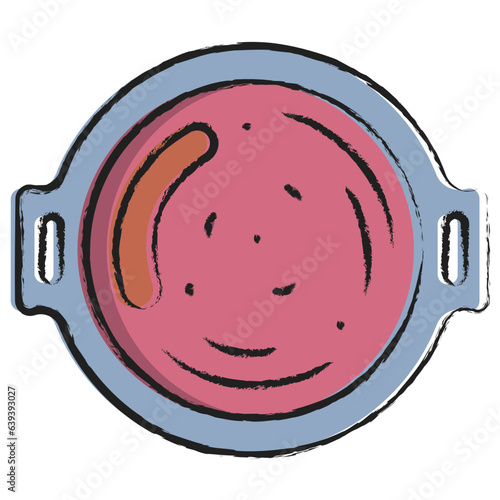 Hand drawn Holland food icon