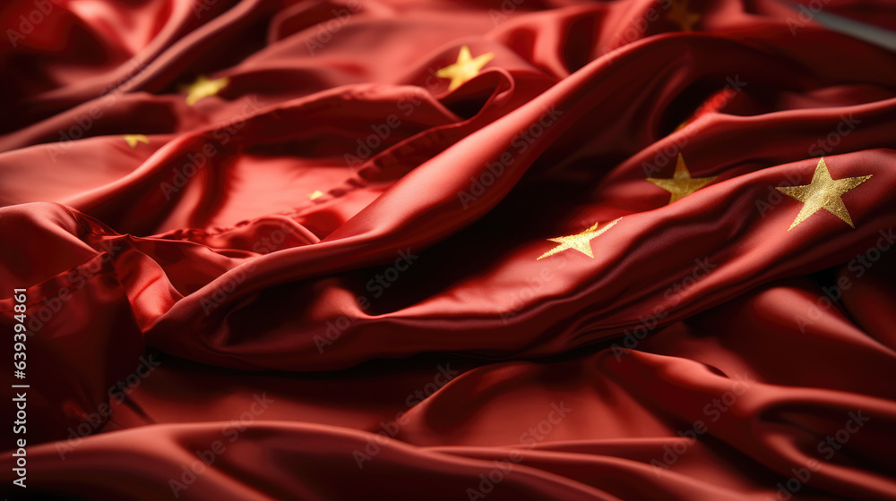 China Flag Fabric Stock Illustration Adobe Stock China Flag Fabric Stock Illustration Adobe Stock