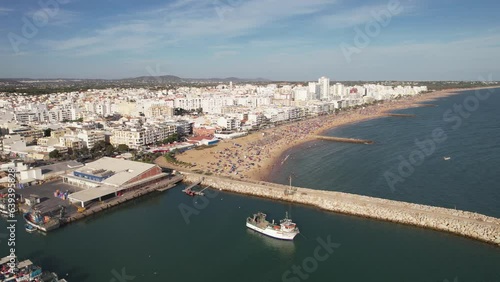 Tourist Town of Quarteira and Beaches photo