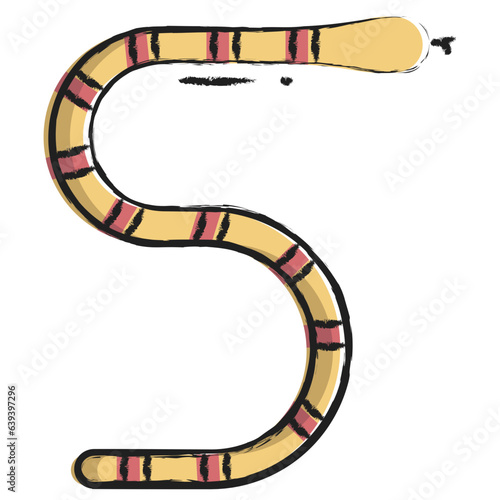 Hand drawn Snake icon