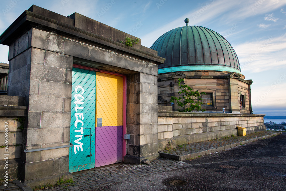 Fototapeta premium Collective Art Centre ,Calton Hill Edinburgh