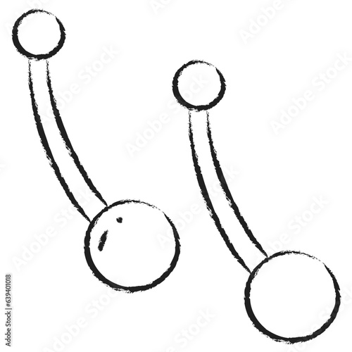 Hand drawn Studs icon